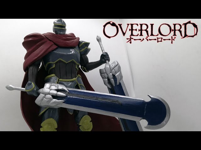 Sculpting using Air Dry Clay [18] - Momon (Ainz Ooal Gown) from Overlord |  DIY Figure - YouTube